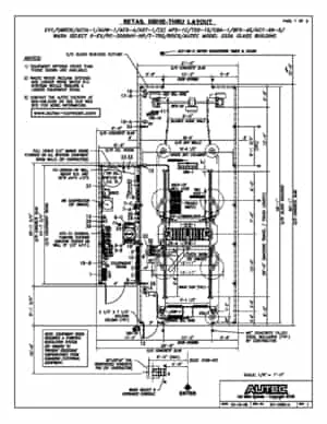texas car wash equipment express tunnel building drawing 1