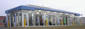 car wash service building in North Texas